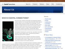 Tablet Screenshot of coastalconnectionscorp.com